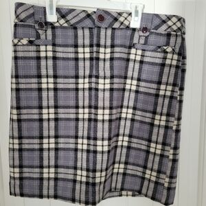 Eddie Bauer Plaid Skirt size 10
